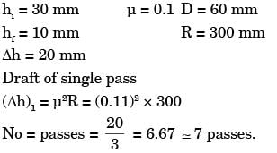 GATE Past Year Questions: Forming | Manufacturing Engineering - Mechanical Engineering
