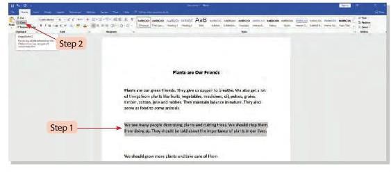 Word 2016 Chapter Notes | Computer Studies Class 3 ICSE