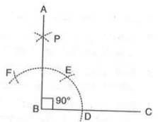 Constructions (Using Ruler and Compasses Only) Chapter Notes | Mathematics Class 8 ICSE