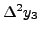 $ \Delta ^2 y_3$