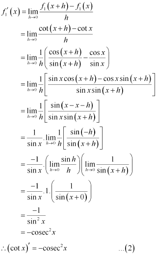 Limits and Derivatives, Class 11, Maths NCERT Solutions - Government Jobs