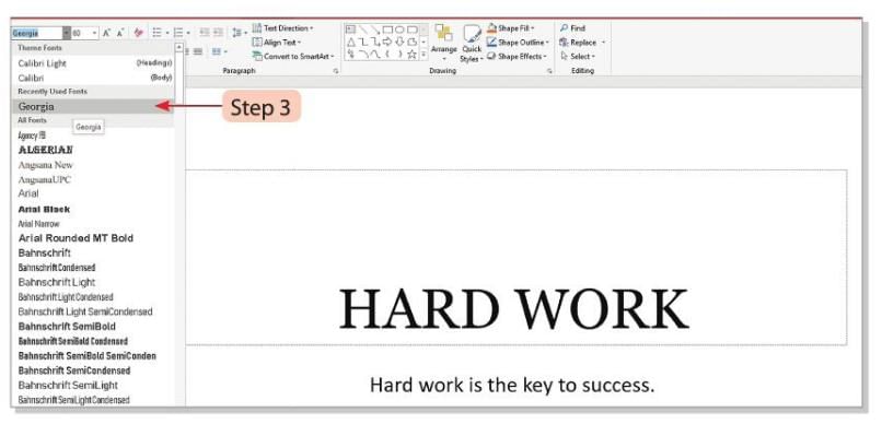Presentation Software: Special effects Chapter Notes | Computer Studies Class 5 ICSE