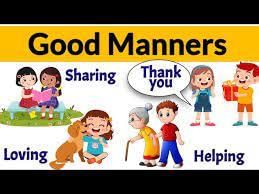 Good Manners and Etiquettes | GK for UKG