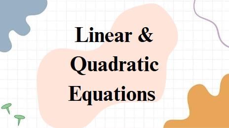 Arun Sharma Summary: Linear & Quadratic Equations | Quantitative Aptitude (Quant) - CAT