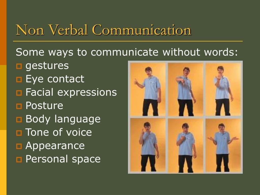Non-Verbal Communication - Communication Notes
