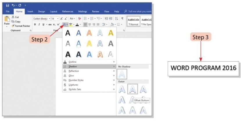 Advance features of Word Processor (Part -1) Chapter Notes | Computer Studies Class 5 ICSE