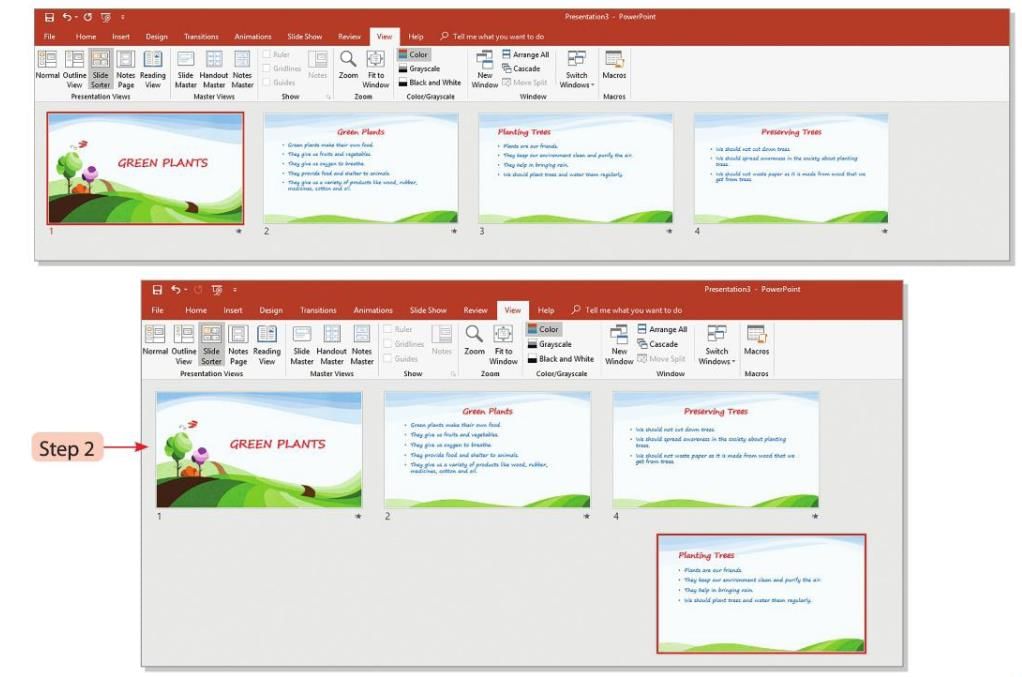 Presentation Software: Special effects Chapter Notes | Computer Studies Class 5 ICSE
