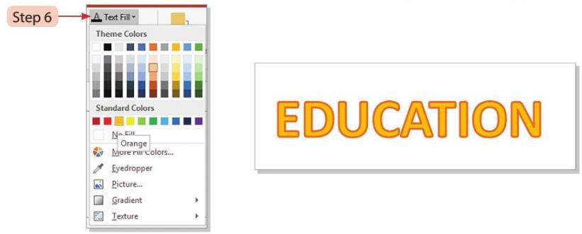 Presentation Software: Special effects Chapter Notes | Computer Studies Class 5 ICSE