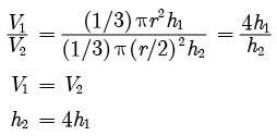 Class 10 Maths Chapter 12 Assertion and Reason Questions - Surface Area and Volumes