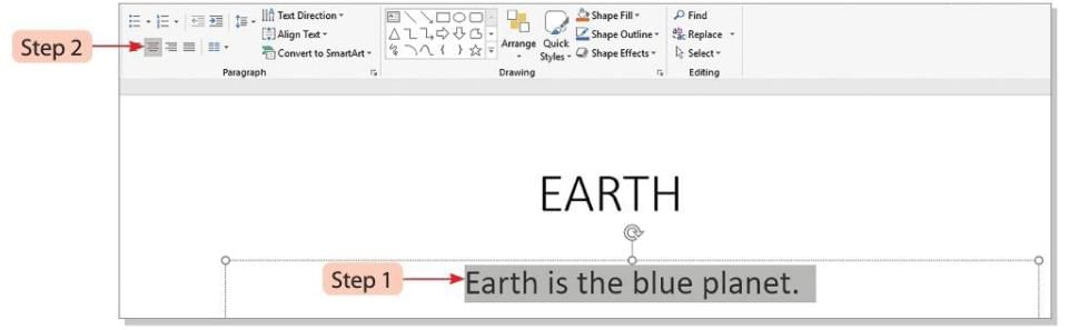 Presentation Software: Special effects Chapter Notes | Computer Studies Class 5 ICSE
