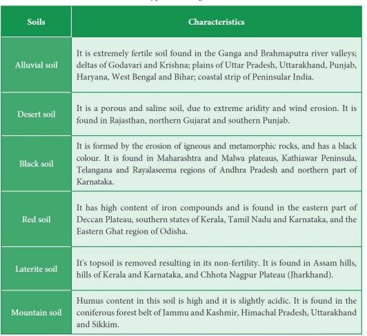 Weathering and Soil Formation Chapter Notes | Geography Class 7 ICSE