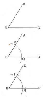 Constructions (Using Ruler and Compasses Only) Chapter Notes | Mathematics Class 8 ICSE
