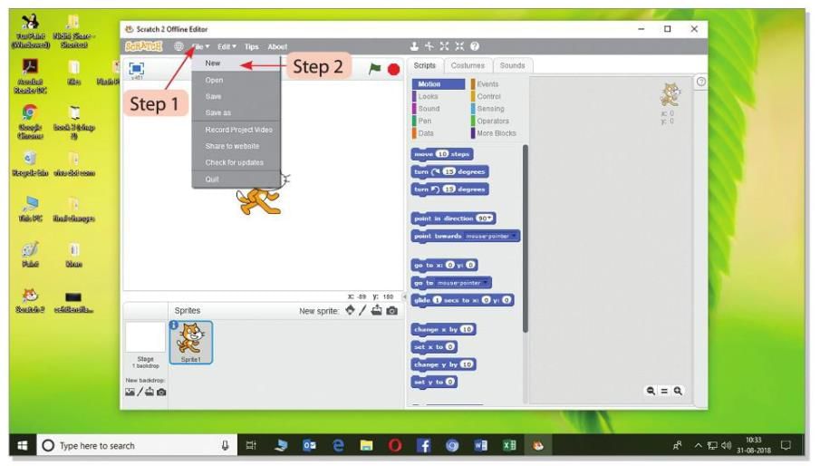 An Introduction to Scratch Programming Chapter Notes | Computer Studies Class 5 ICSE