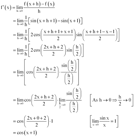 Limits and Derivatives, Class 11, Maths NCERT Solutions - Government Jobs