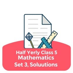 CBSE Class 5 Half Yearly Set 3 (Solutions) 2026 PDF Download