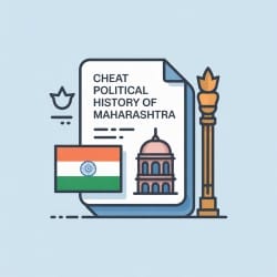 Cheat Sheet Political History of Maharashtra - Maharashtra State PSC (MPSC)