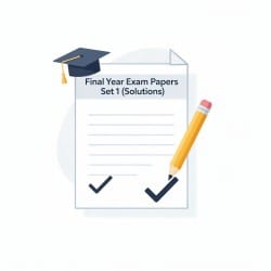 Final Year Exam Papers Set 3 - Half Yearly and Final Exam Paper For Class