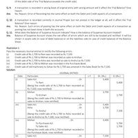 Illustrations - Rectification of Errors - Commerce PDF Download