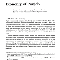 Economy of Punjab - PPSC PCS (Punjab) PDF Download