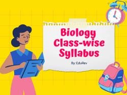 NEET Exam Classwise Biology Syllabus 2026 PDF Download