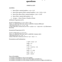 Important Formulas of General Aptitude for GATE Exam - Mechanical ...