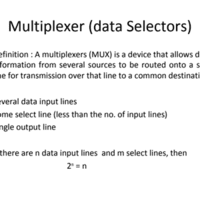 PPT Multiplexer (Data Selectors) - Analog and Digital Electronics ...