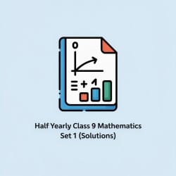 CBSE Class 9 Half Yearly Set 1 (Solutions) 2026 PDF Download