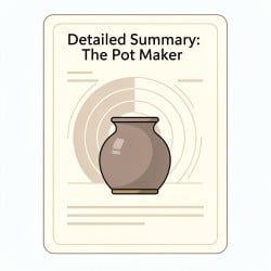 Detailed Summary The Pot Maker - Class 9 English Kaveri New NCERT 2026-27