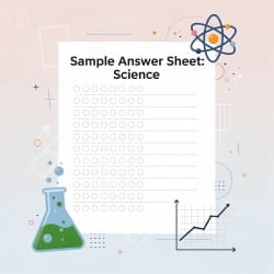 Sample Answer Sheet Science - Answer Writing Guide for Board Exam - Class