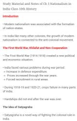 Notes of Nationalism in India - Class 10 PDF Download
