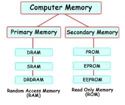 Computer Memory and Characterstics of Computer Memory Chapter Notes - Class