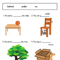 Preposition Important Questions - Class 2 PDF Download