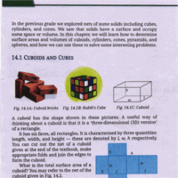 NCERT Textbook Math of Space Surface Area and Volume - Maths Class 9