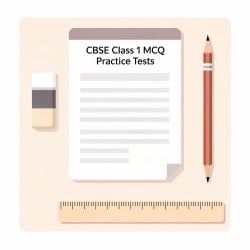 CBSE Class 1 MCQ Practice Tests PDF Download