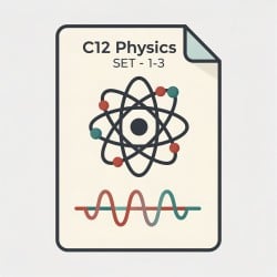 C12 Physics SET - 1-3 - Class 12 PDF Download