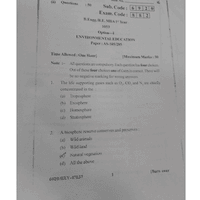 PU BE 1st Year (Common) Environmental Education 1st and 2nd Semester ...