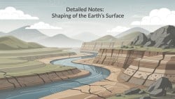 Shaping of the Earth's Surface Chapter Notes - Social Science Class 9