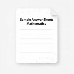 Sample Answer Sheet - Answer Writing Guide for Board Exam - Class 10 PDF