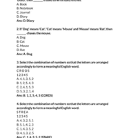 Mathematics Olympiad Model Test Paper - 2 - Class 3 PDF Download