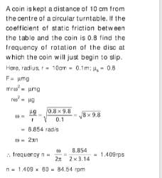 Circular rotation - JEE PDF Download