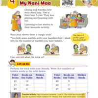 NCERT Textbook Vacation with My Nani Maa - for Class 3 (Maths Mela)