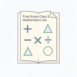 Final Exam Class 5 Set 1 (Solutions) - Sample Papers for Class 5 PDF ...