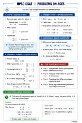 Infographics Problem on Ages - CSAT Preparation - UPSC PDF Download