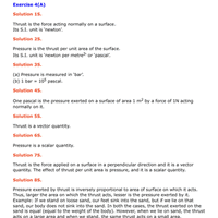 Selina Textbook Solutions Pressure in Fluids and Atmospheric Pressure