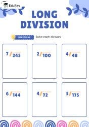 Division Important Questions - Class 3 PDF Download