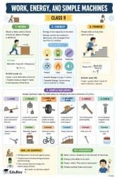 Infographics Work, Energy, and Simple Machines - Class 9