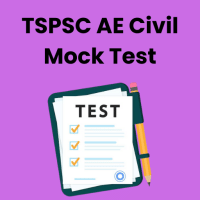 TSPSC AE Civil Mock Test Series 2024