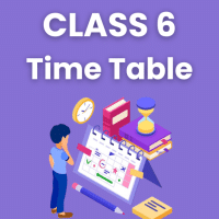 Chapter-wise Time Table for Class 6