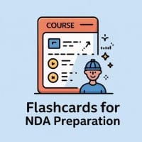Flashcards for NDA Preparation