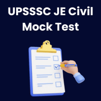 UPSSSC JE Civil Mock Test Series 2024